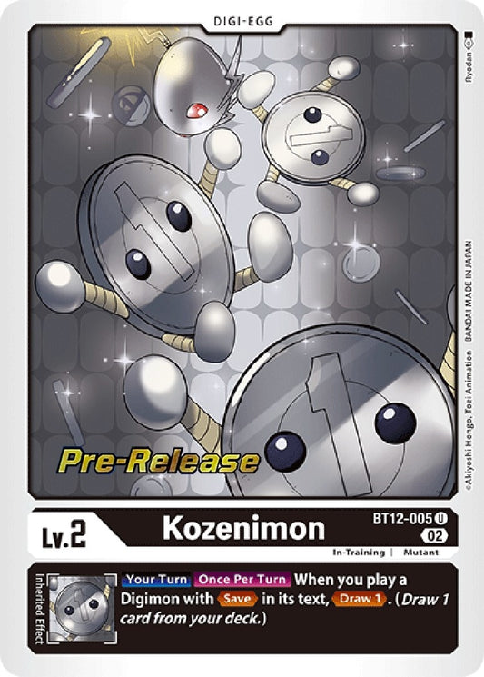 Image for Kozenimon (BT12-005 U) (BT12_PR) - Digimon Card Game