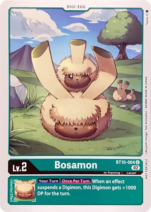 Image for Bosamon (BT10-004 U) (RPC) - Digimon Card Game