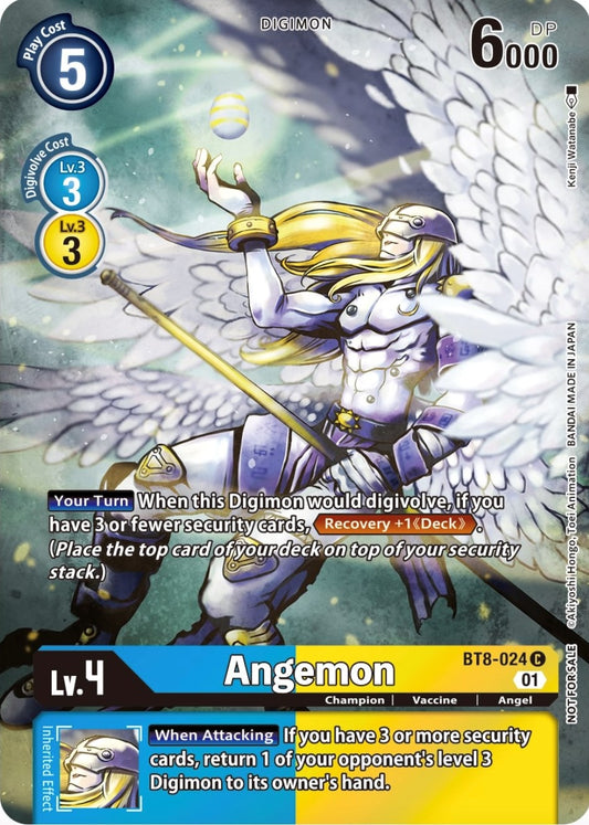 Image for Angemon (Official Tournament Pack Vol.9) (BT8-024 C) (BT08) - Digimon Card Game