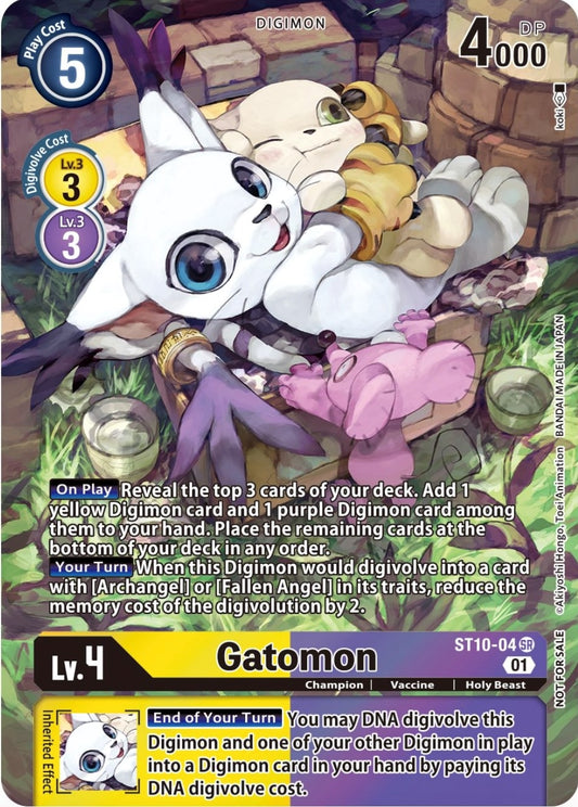Image for Gatomon (Official Tournament Pack Vol.9) (ST10-04 SR) (ST-10) - Digimon Card Game