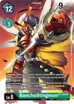 Image for BanchoStingmon (Across Time Pre-Release) (BT3-058 U) (BT01-03B) - Digimon Card Game