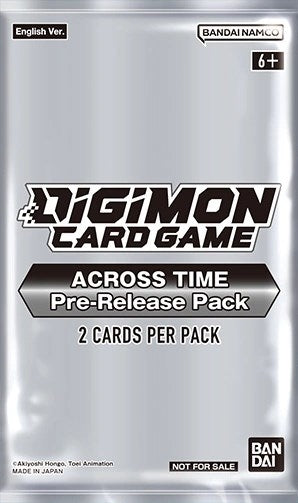 Image for Across Time Pre-Release Pack - Digimon Card Game