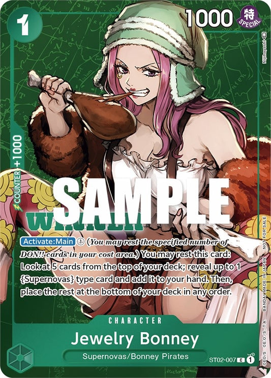Image for Jewelry Bonney (Tournament Pack Vol. 3) [Winner] (ST02-007) (OP-PR) - One Piece Card Game