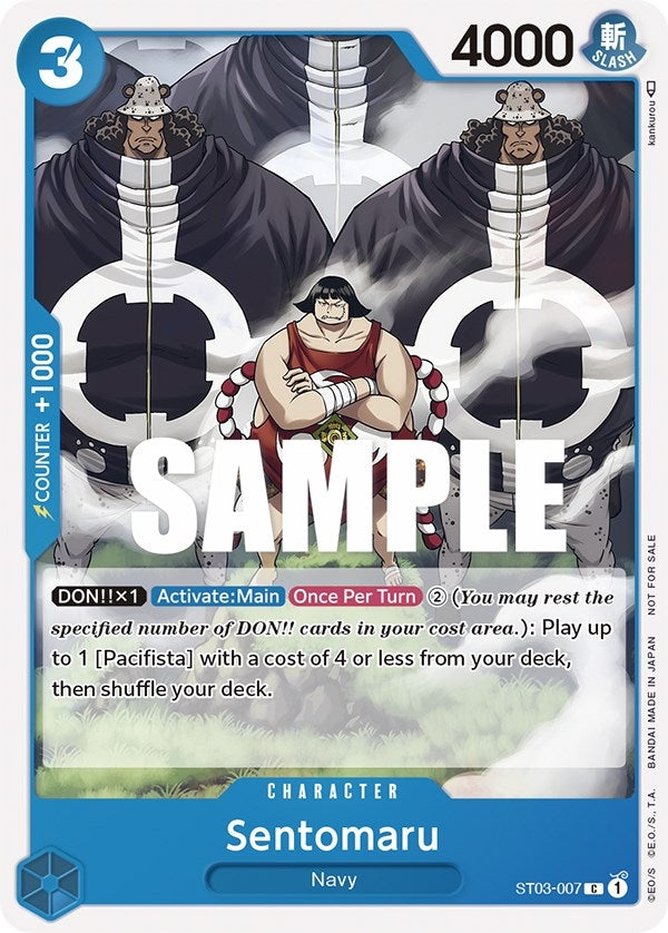 Image for Sentomaru (Tournament Pack Vol. 3) [Participant] (ST03-007) (OP-PR) - One Piece Card Game