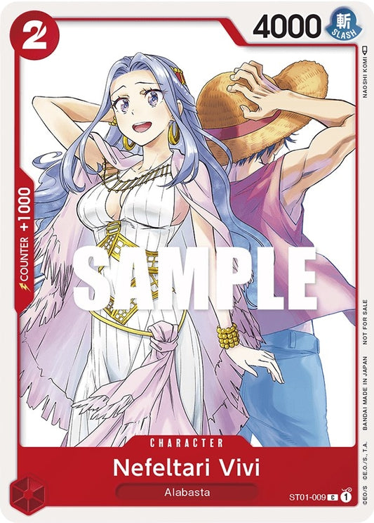 Image for Nefeltari Vivi (OP-03 Pre-Release Tournament) [Participant] (ST01-009) (OP-PR) - One Piece Card Game