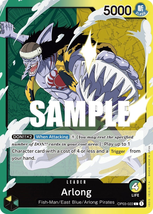 Image for Arlong (OP03-022) (OP03) - One Piece Card Game