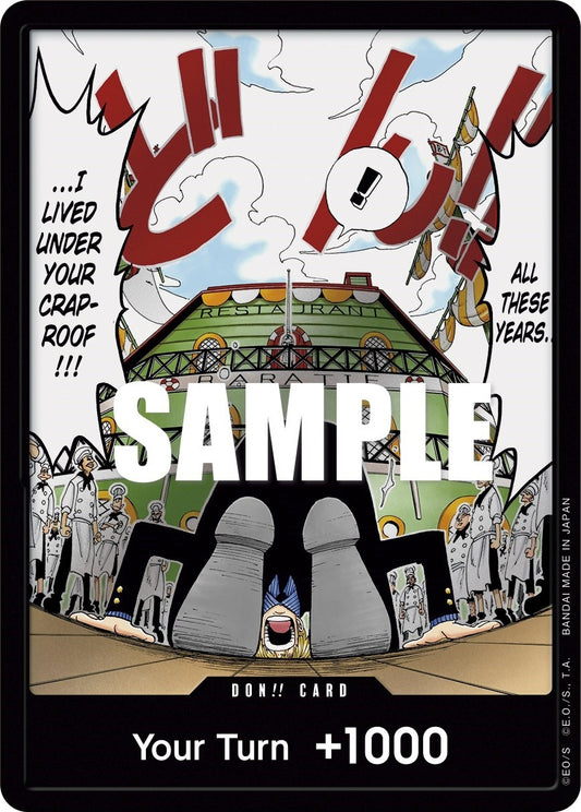 Image for DON!! Card (Alternate Art) (OP03) - One Piece Card Game