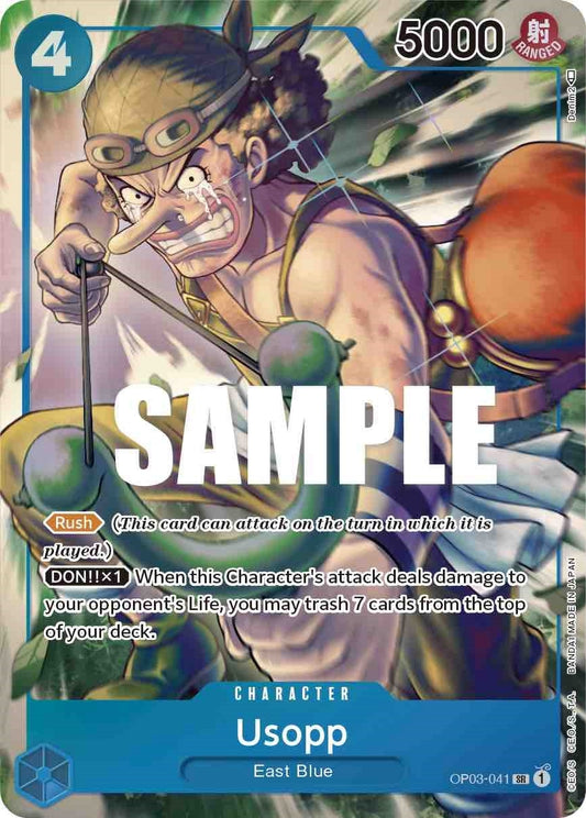 Image for Usopp (Alternate Art) (OP03-041) (OP03) - One Piece Card Game