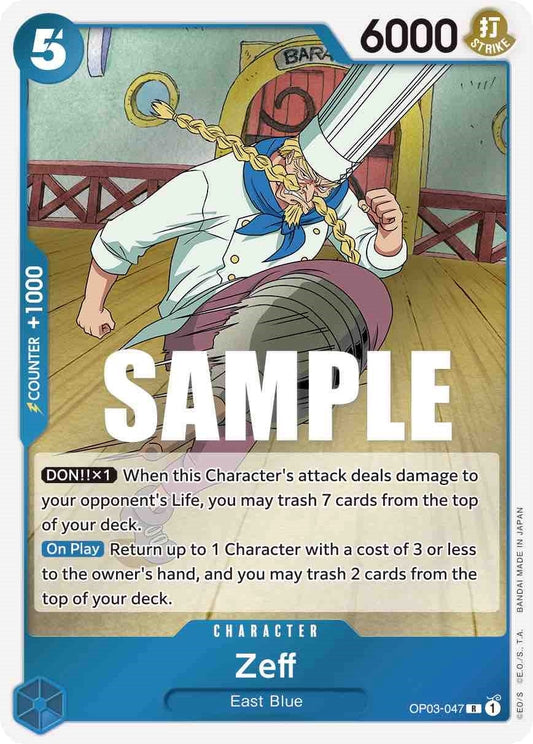 Image for Zeff (OP03-047) (OP03) - One Piece Card Game