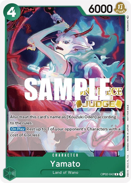 Image for Yamato (Judge) (OP02-042) (OP-PR) - One Piece Card Game