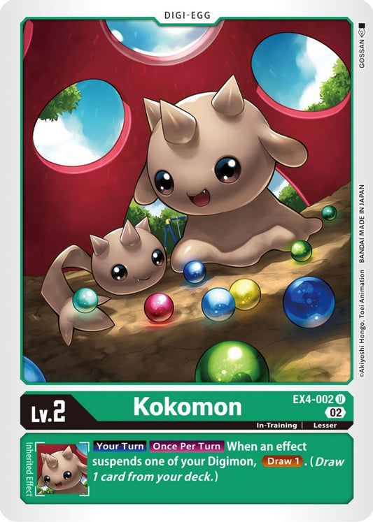 Image for Kokomon (EX4-002 U) (EX04) - Digimon Card Game