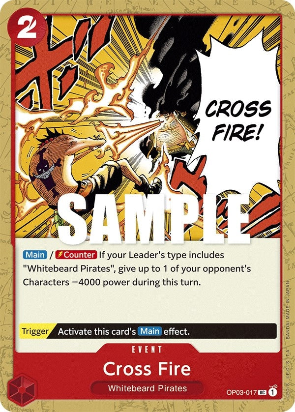 Image for Cross Fire (OP03-017) (OP03) - One Piece Card Game