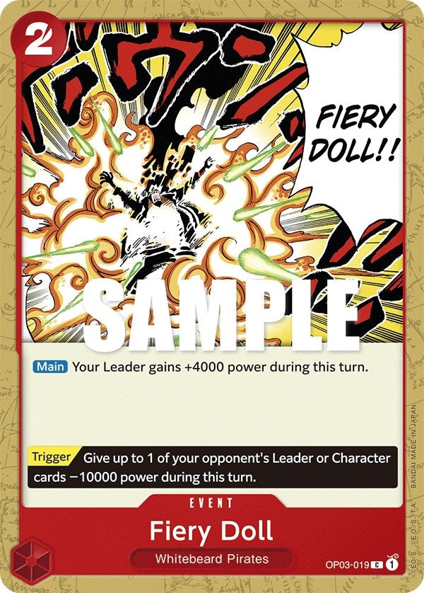 Image for Fiery Doll (OP03-019) (OP03) - One Piece Card Game