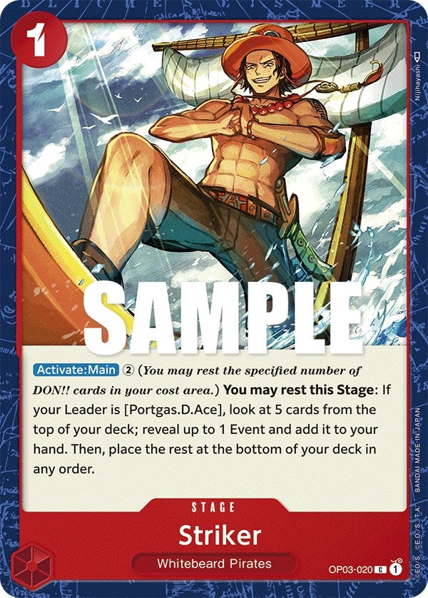 Image for Striker (OP03-020) (OP03) - One Piece Card Game