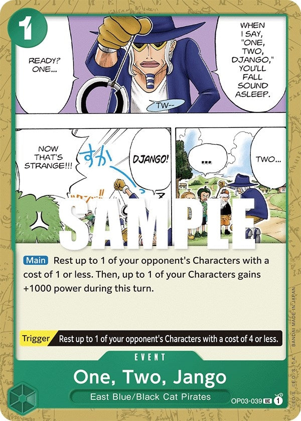 Image for One, Two, Jango (OP03-039) (OP03) - One Piece Card Game