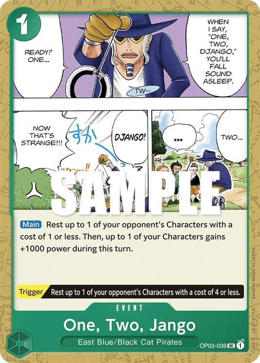 Image for One, Two, Jango (OP03-039) (OP03) - One Piece Card Game