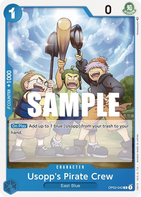 Image for Usopp's Pirate Crew (OP03-042) (OP03) - One Piece Card Game