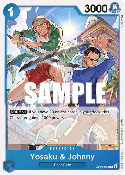 Image for Yosaku & Johnny (OP03-053) (OP03) - One Piece Card Game