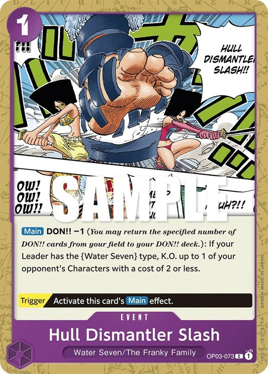 Image for Hull Dismantler Slash (OP03-073) (OP03) - One Piece Card Game