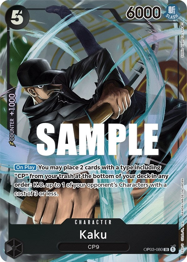 Image for Kaku (080) (Alternate Art) (OP03-080) (OP03) - One Piece Card Game