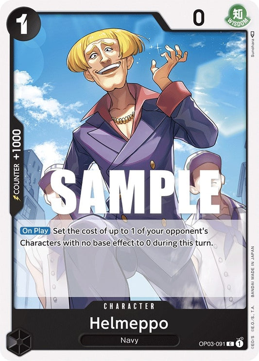 Image for Helmeppo (OP03-091) (OP03) - One Piece Card Game