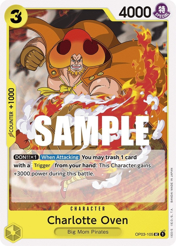 Image for Charlotte Oven (OP03-105) (OP03) - One Piece Card Game