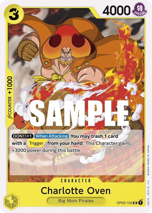 Image for Charlotte Oven (OP03-105) (OP03) - One Piece Card Game