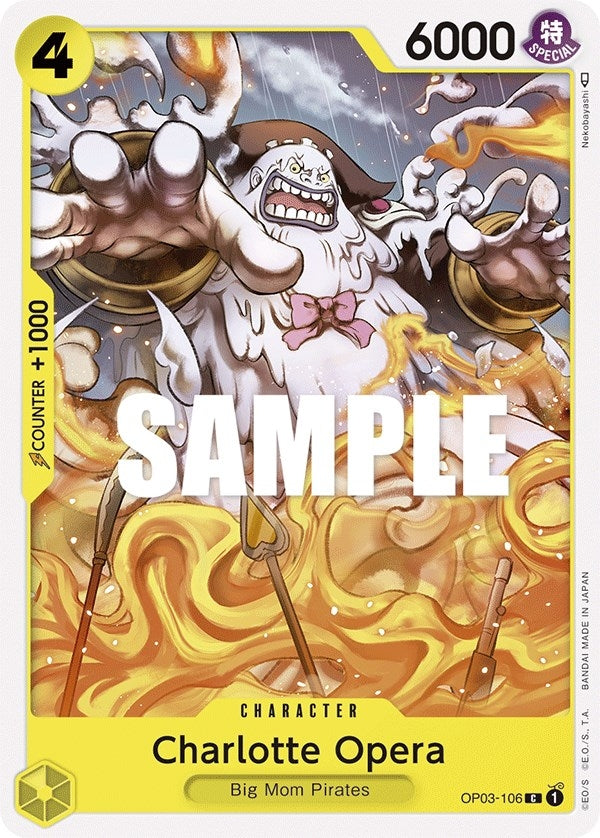 Image for Charlotte Opera (OP03-106) (OP03) - One Piece Card Game