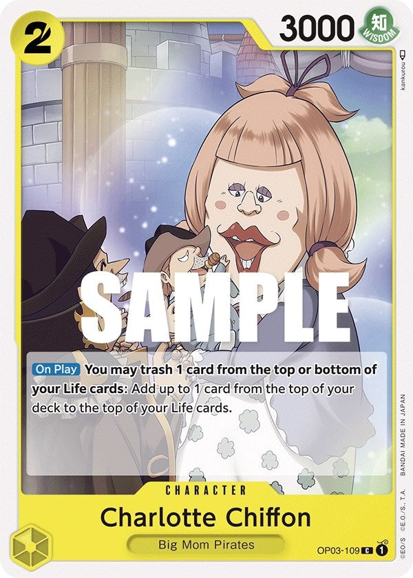 Image for Charlotte Chiffon (OP03-109) (OP03) - One Piece Card Game