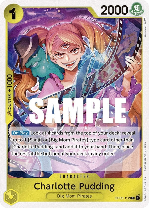 Image for Charlotte Pudding (OP03-112) (OP03) - One Piece Card Game