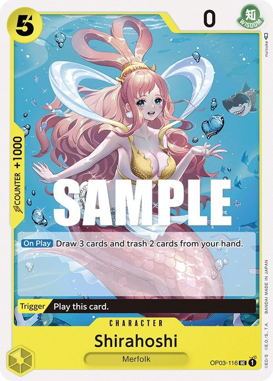 Image for Shirahoshi (OP03-116) (OP03) - One Piece Card Game