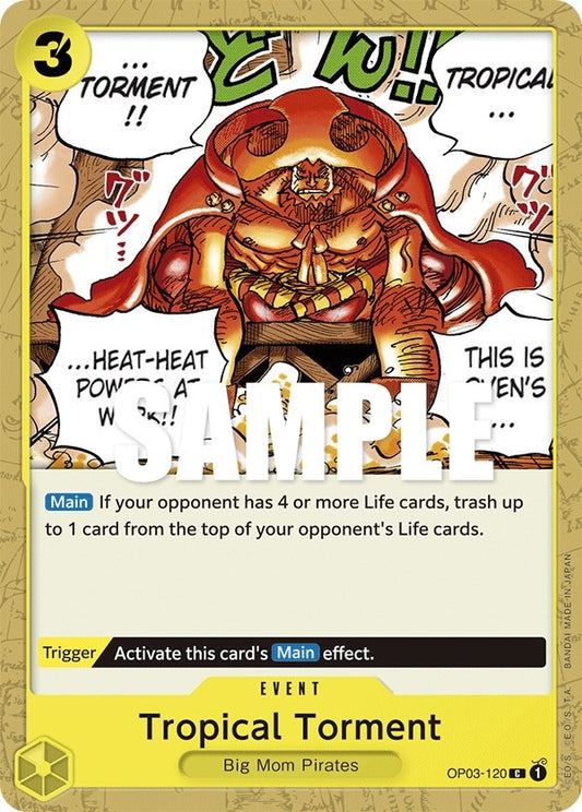 Image for Tropical Torment (OP03-120) (OP03) - One Piece Card Game