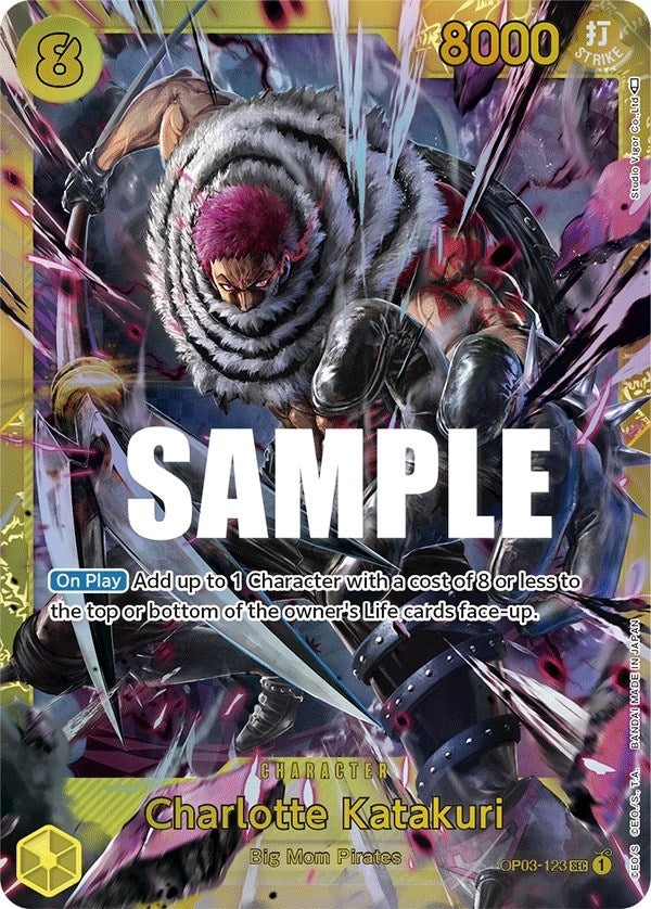 Image for Charlotte Katakuri (123) (OP03-123) (OP03) - One Piece Card Game