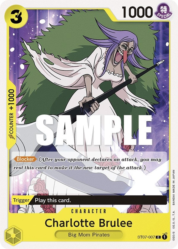 Image for Charlotte Brulee (ST07-007) (ST-07) - One Piece Card Game