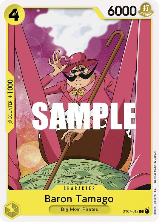 Image for Baron Tamago (ST07-012) (ST-07) - One Piece Card Game