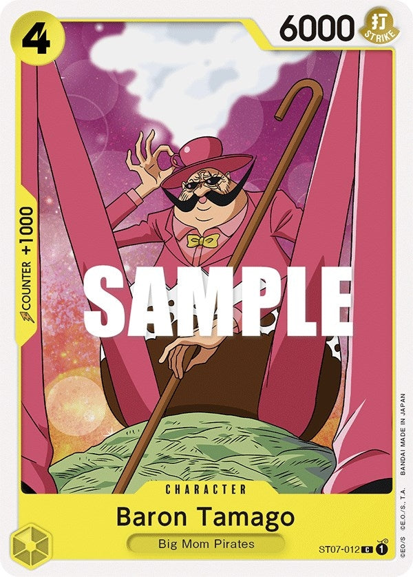 Image for Baron Tamago (ST07-012) (ST-07) - One Piece Card Game