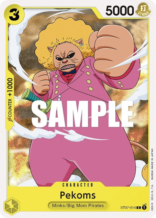 Image for Pekoms (ST07-014) (ST-07) - One Piece Card Game