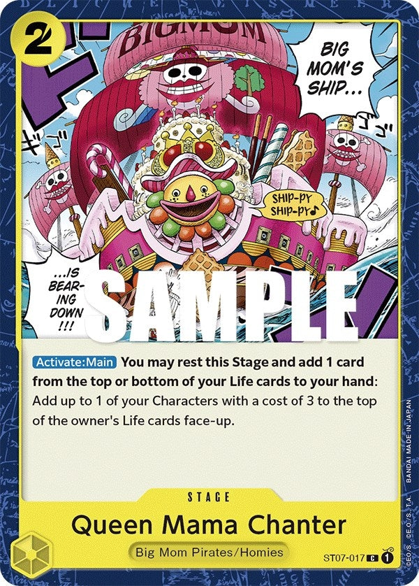 Image for Queen Mama Chanter (ST07-017) (ST-07) - One Piece Card Game