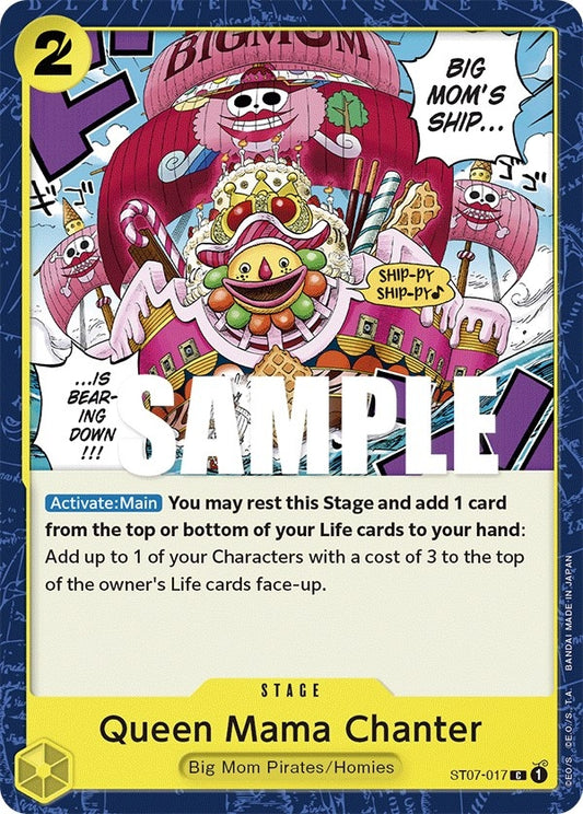 Image for Queen Mama Chanter (ST07-017) (ST-07) - One Piece Card Game
