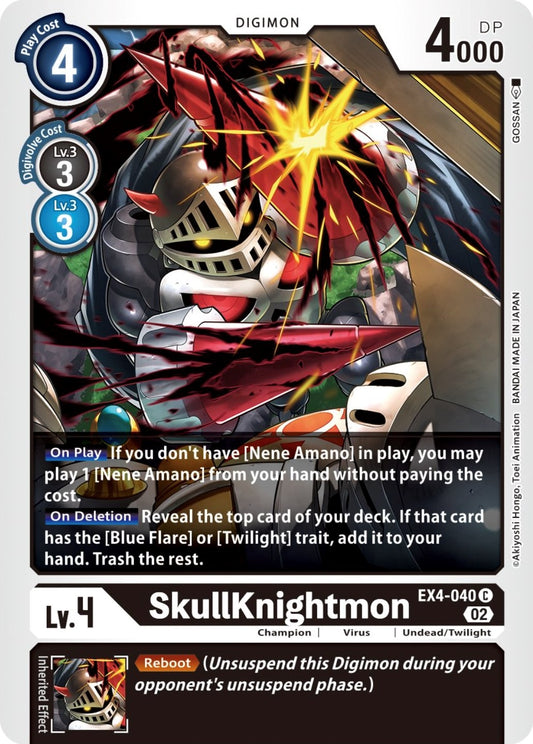 Image for SkullKnightmon (EX4-040 C) (EX04) - Digimon Card Game