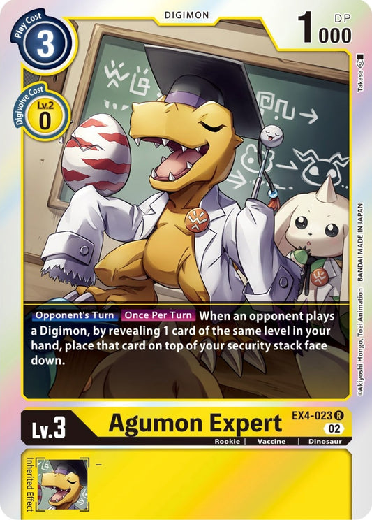 Image for Agumon Expert (EX4-023 R) (EX04) - Digimon Card Game