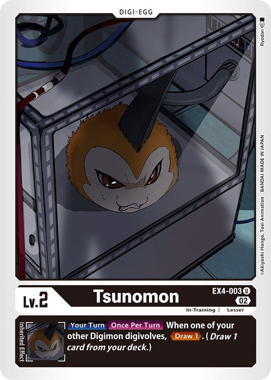 Image for Tsunomon (EX4-003 U) (EX04) - Digimon Card Game