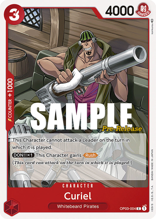 Image for Curiel (OP03-004) (OP03 PRE) - One Piece Card Game