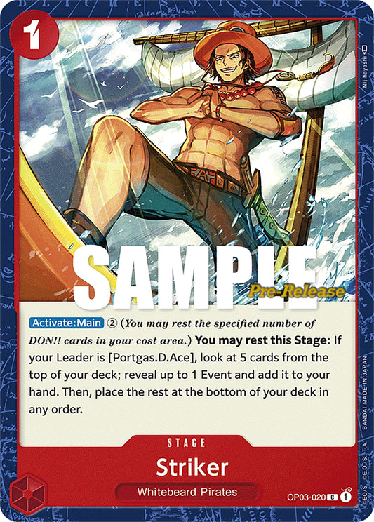Image for Striker (OP03-020) (OP03 PRE) - One Piece Card Game