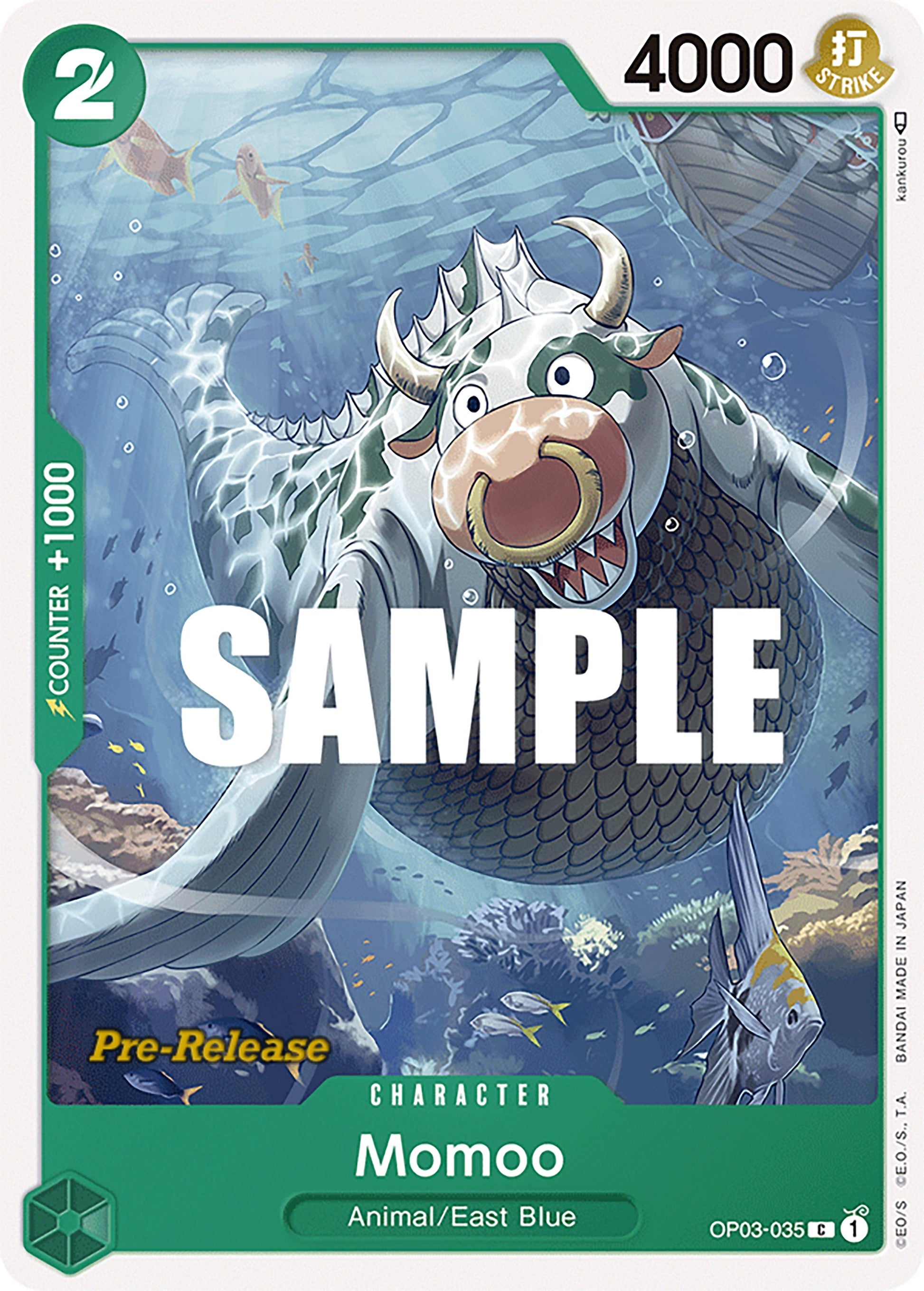 Image for Momoo (OP03-035) (OP03 PRE) - One Piece Card Game