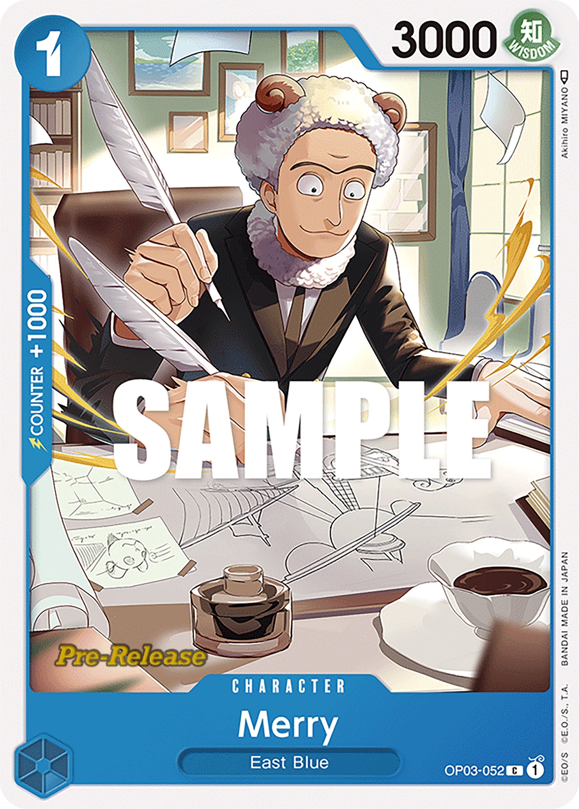 Image for Merry (OP03-052) (OP03 PRE) - One Piece Card Game