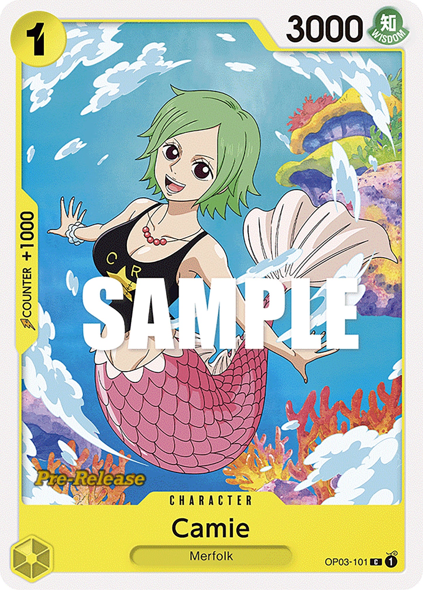 Image for Camie (OP03-101) (OP03 PRE) - One Piece Card Game