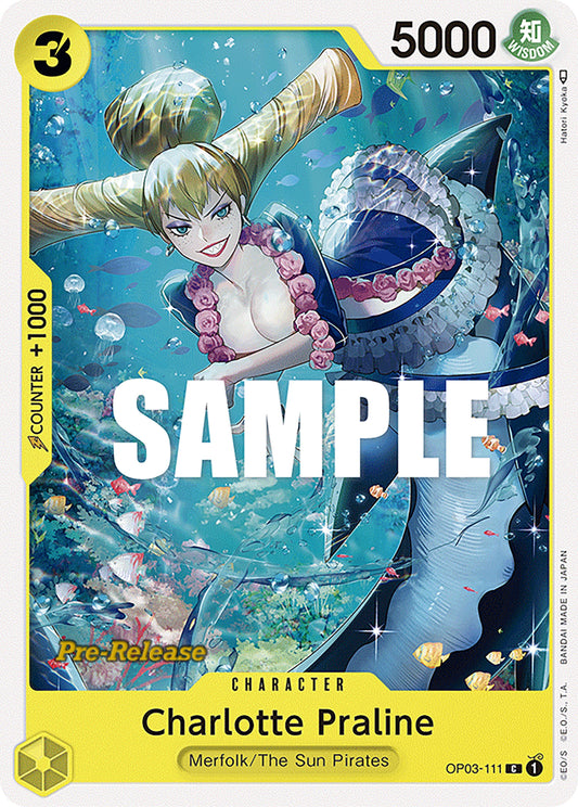Image for Charlotte Praline (OP03-111) (OP03 PRE) - One Piece Card Game