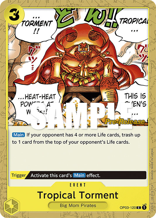 Image for Tropical Torment (OP03-120) (OP03 PRE) - One Piece Card Game