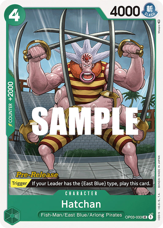 Image for Hatchan (OP03-033) (OP03 PRE) - One Piece Card Game